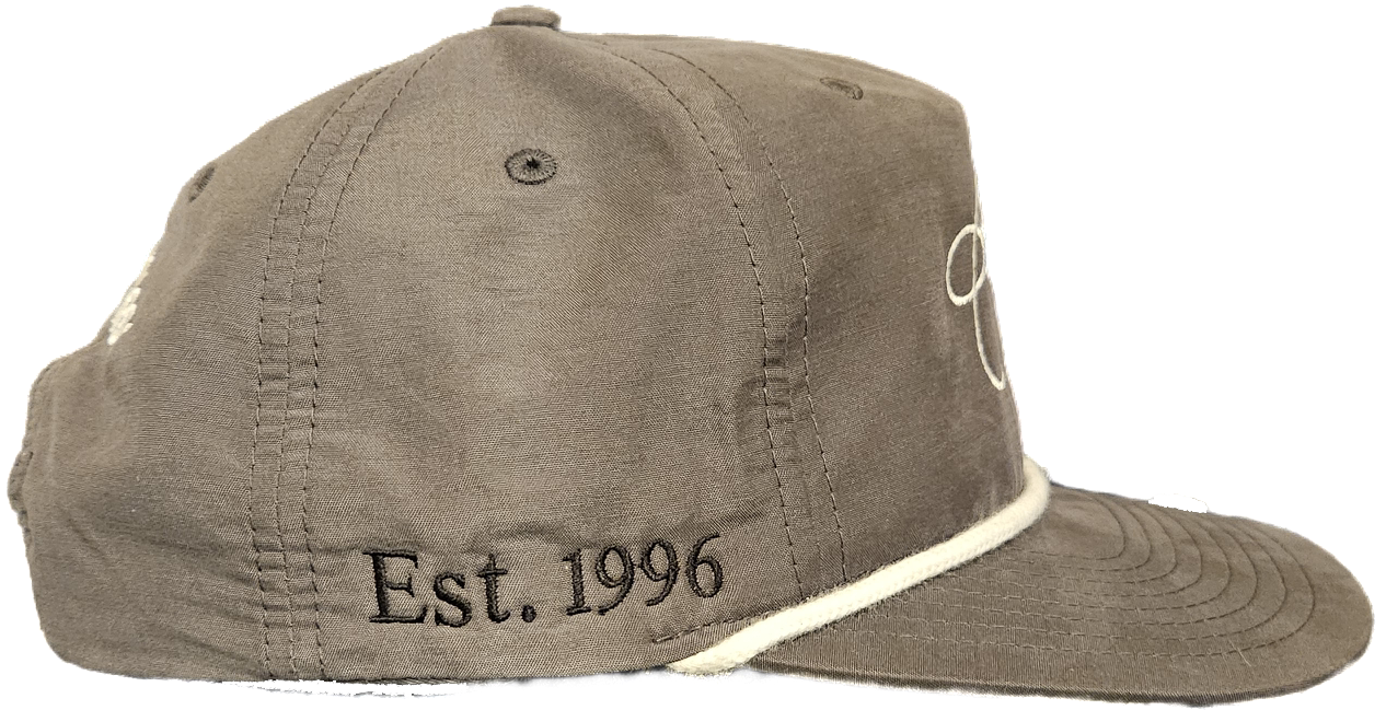 Robert Clay Vineyards - Richardson 256 Rope Hat (Charcoal - White Rope)
